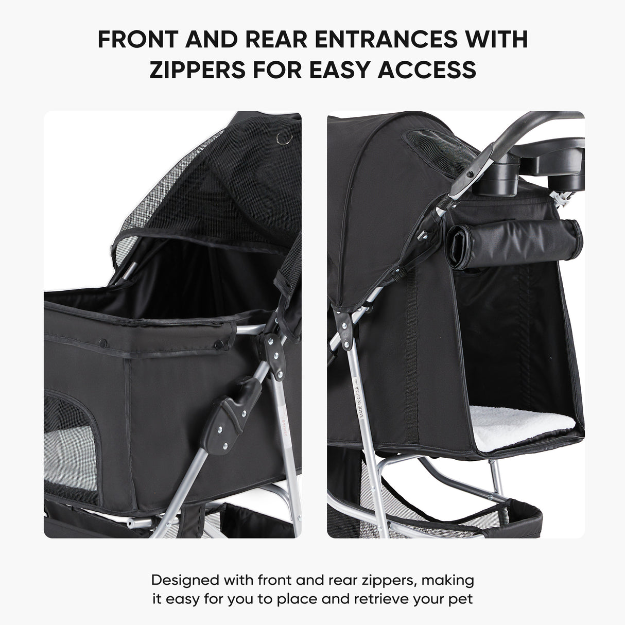 Dog Stroller for Teacup & Small Dogs