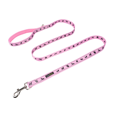 EcoBark Baby Pink Dog Leash - Comfort Grip Padded Leash- 4 ft, 5ft, and 6ft Leash EcoBark Pet Supplies