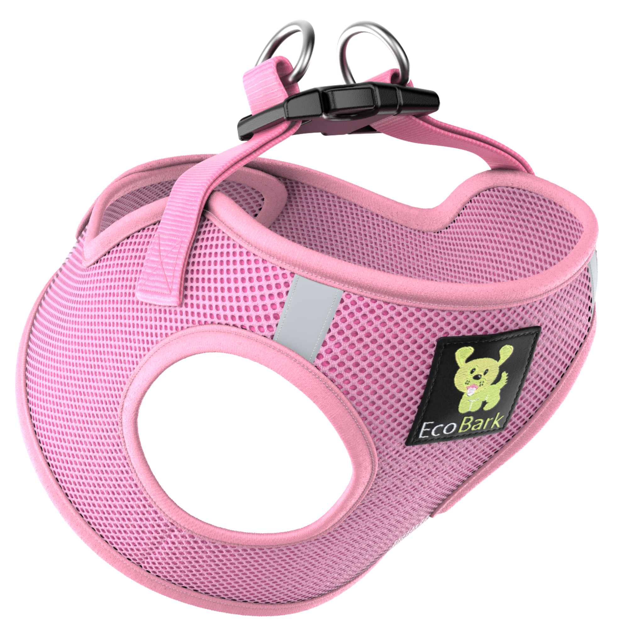 Baby Pink Dog Harness for Small Teacup Dogs and Toy Breed Dogs - 2
