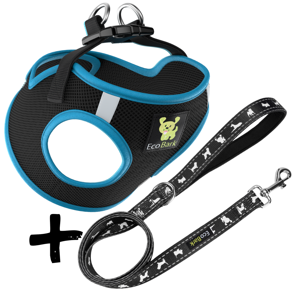 Step In Dog Harness & Leash Set - For Teacup & Small Dogs