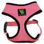 EcoBark Bubblegum Pink Dog Harness - Over-the-Head Dog Vest Halter for Small to Medium Dogs and Puppies