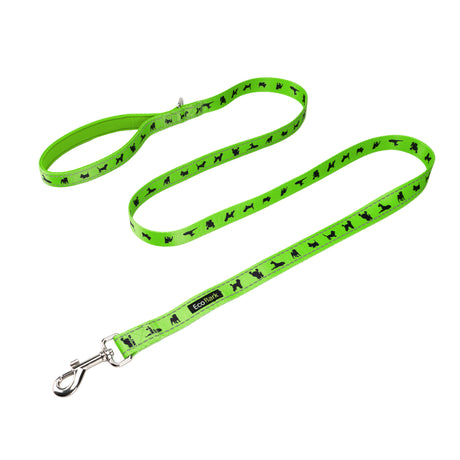 EcoBark Green Dog Leash- Padded Comfort Grip Leash - 4ft, 5ft, and 6ft Dog Leash for Small and Medium Dogs EcoBark Pet Supplies