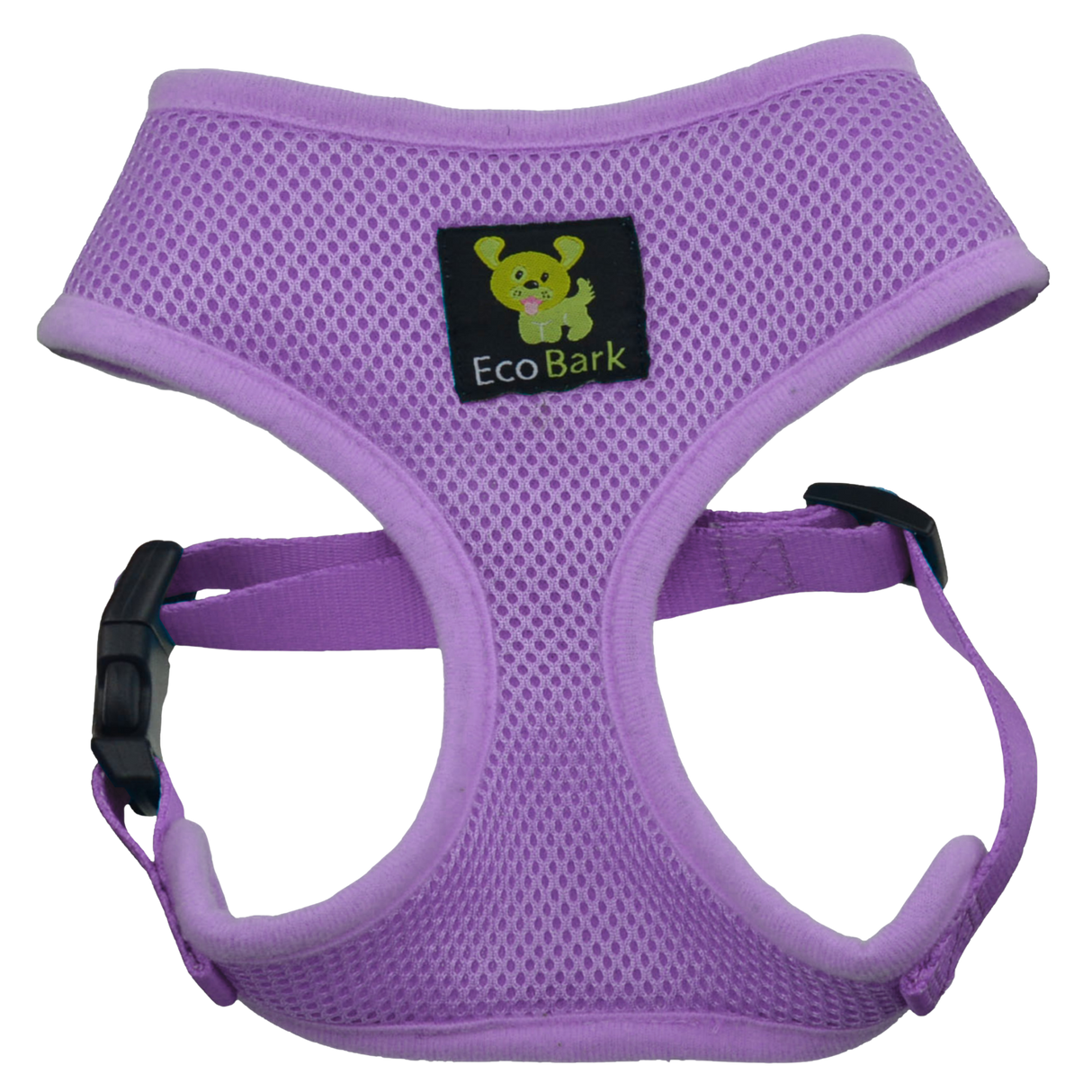 EcoBark Lavender Dog Harness - Over-the-Head Soft Mesh Vest Halter for XS to Medium Breed Dogs