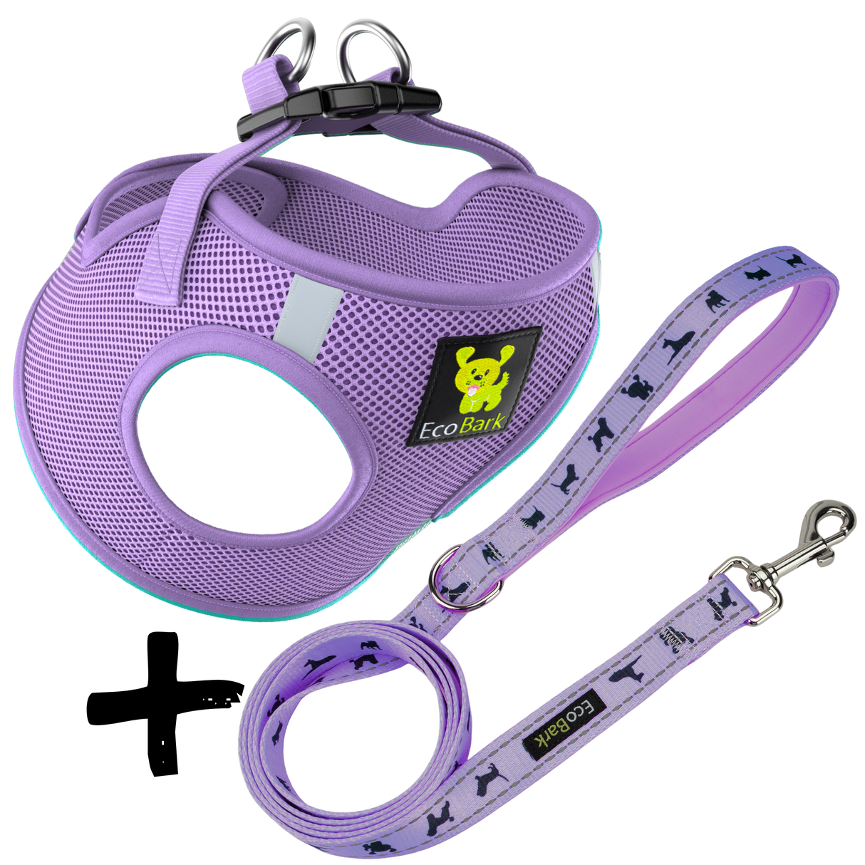Step In Dog Harness & Leash Set - For Teacup & Small Dogs