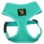 EcoBark Mint Turquoise Dog Harness - Over-the-Head Soft Mesh Vest Halter for Small to Medium Dogs