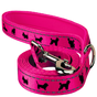 Pink Dog Leash by EcoBark - Padded Comfort Grip Leash - 4ft, 5ft, and 6ft Leash for Teacup, Small, and Medium Dogs