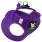 EcoBark Step In Dog Harness - XXXS to Small Breeds- Reflective Soft Mesh Harness for Teacup, Small Dogs and Puppies / Purple
