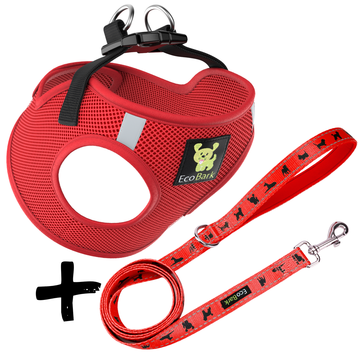 Step In Dog Harness & Leash Set - For Teacup & Small Dogs
