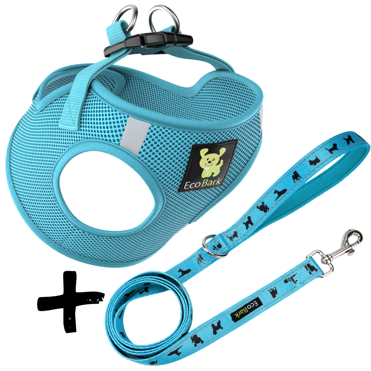 Step In Dog Harness & Leash Set - For Teacup & Small Dogs