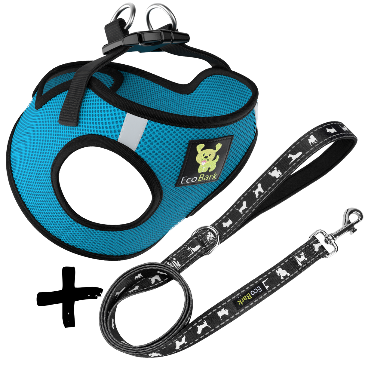 Step In Dog Harness & Leash Set - For Teacup & Small Dogs