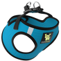 EcoBark Step In Dog Harness - XXXS to Small Breeds- Reflective Soft Mesh Harness for Teacup, Small Dogs and Puppies / Teal