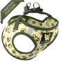 Avocado Dog Harness - Teacup & Small Breeds- Step-In Reflective Soft Harness for Teacup, Small Dogs and Puppies / Avocado