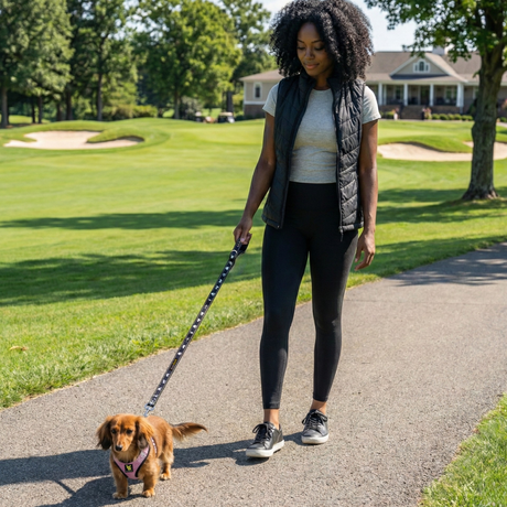 EcoBark Step In Dog Harness - Teacup & Small Breeds- Reflective Soft Mesh Harness for Teacup, Small Dogs and Puppies / Lilac Pink EcoBark Pet Supplies