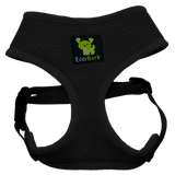 EcoBark Black Dog Harness - Over-the-Head Dog Vest Halter Dog for Small to Medium Dogs and Puppies
