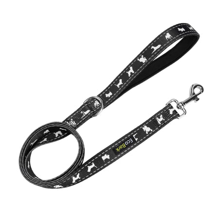 Black Dog Leash by EcoBark - Comfort Grip Padded Leash - 5ft for Small and Medium Dogs EcoBark Pet Supplies
