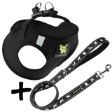 Step In Dog Harness & Leash Set - For Teacup & Small Dogs