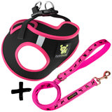 Step In Dog Harness & Leash Set - For Teacup & Small Dogs