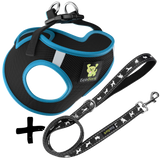 Step In Dog Harness & Leash Set - For Teacup & Small Dogs