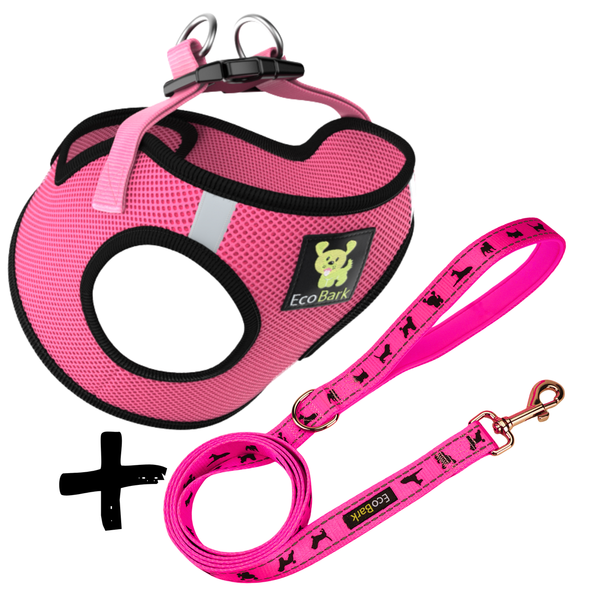 Step In Dog Harness & Leash Set - For Teacup & Small Dogs