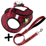 Step In Dog Harness & Leash Set - For Teacup & Small Dogs
