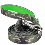 EcoBark Camo Dog Leash- Comfort Grip Padded Leash - 4ft, 5ft, and 6ft for Small and Medium Dogs