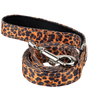 EcoBark Cheetah Dog Leash- Padded Comfort Grip Leash - 4ft, 5ft, and 6ft Leash for Small and Medium Dogs