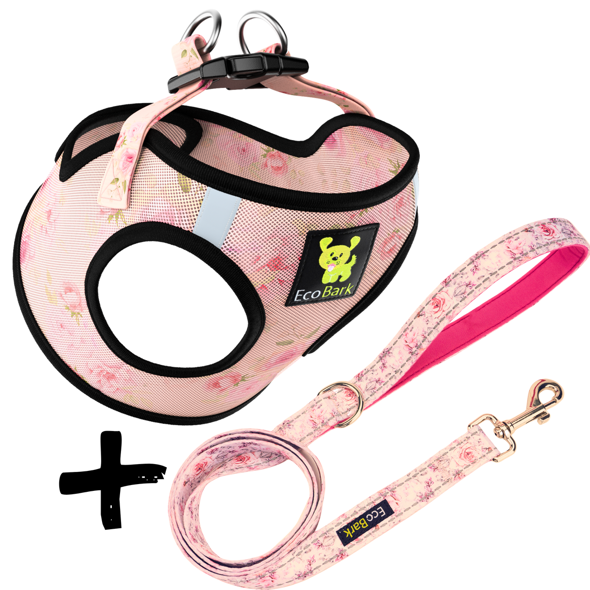 Step In Dog Harness & Leash Set - For Teacup & Small Dogs