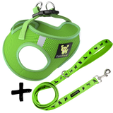 Step In Dog Harness & Leash Set - For Teacup & Small Dogs