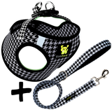 Step In Dog Harness & Leash Set - For Teacup & Small Dogs