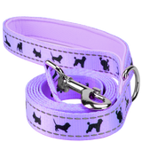 EcoBark Lavender Dog Leash - Comfort Grip Padded Leash - 4ft, 5ft, and 6ft for Small and Medium Dogs