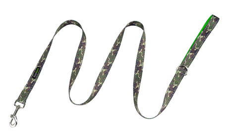 EcoBark Camo Dog Leash- Comfort Grip Padded Leash - 4ft, 5ft, and 6ft for Small and Medium Dogs EcoBark Pet Supplies