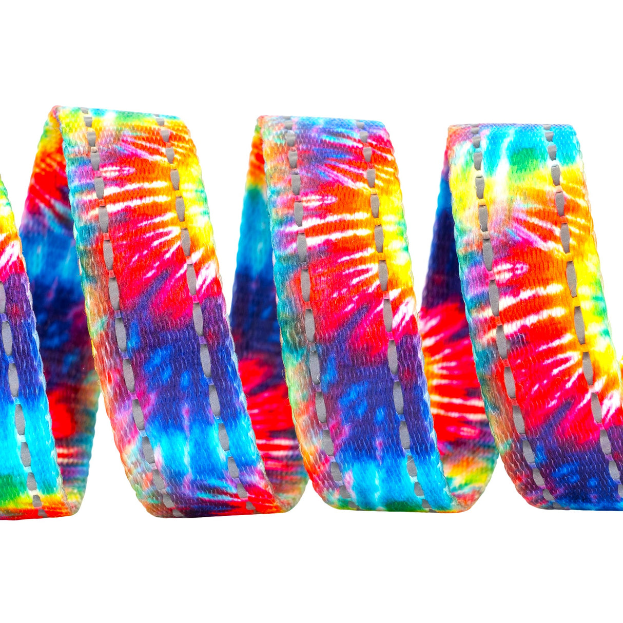 Tie Dye Dog Leash by EcoBark - Padded Comfort Grip Leash - 4ft, 5ft, and 6ft Leash for Small and Medium Dogs