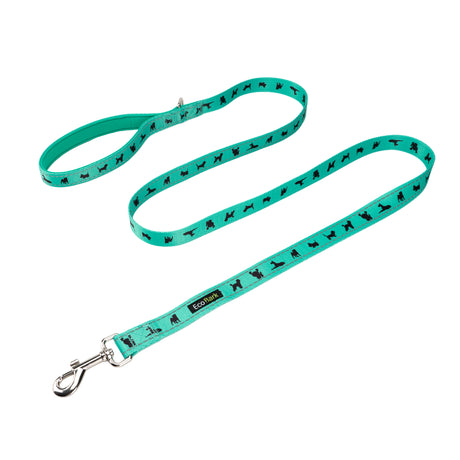 EcoBark Mint Turquoise Dog Leash - Comfort Grip Padded Leash - 4ft, 5ft, and 6ft Dog Leash for Small and Medium Dogs EcoBark Pet Supplies