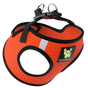 EcoBark Step In Dog Harness - XXXS to Medium Breeds- Reflective Soft Mesh Harness for Teacup, Small Dogs and Puppies / Orange
