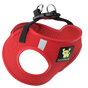 EcoBark Step In Dog Harness - XXXS to Medium Breeds- Reflective Soft Mesh Harness for Teacup, Small Dogs and Puppies / Red