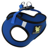 EcoBark Step In Dog Harness - XXXS to Small Breeds- Reflective Soft Mesh Harness for Teacup, Small Dogs and Puppies / Royal Blue