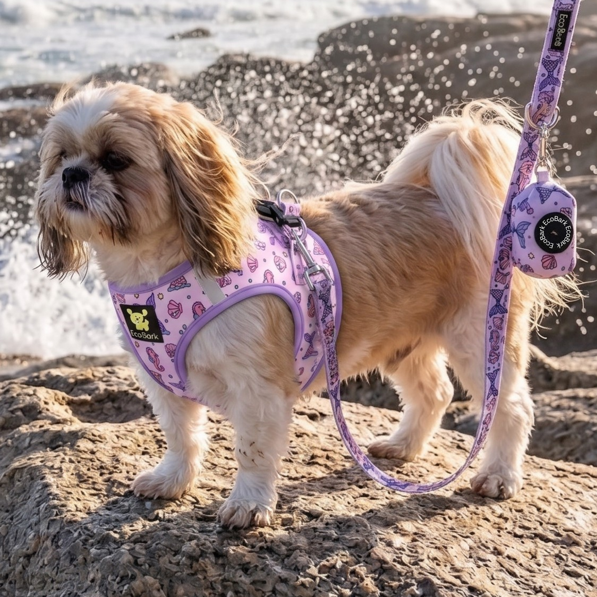 Mermaid Dog Leash - Comfort Grip Padded Leash - 6ft Dog Leash for Small and Medium Dogs