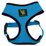 EcoBark Teal Dog Harness - Over-the-Head Soft Mesh Dog Vest Halter for Small to Medium Dogs and Puppies