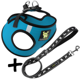 Step In Dog Harness & Leash Set - For Teacup & Small Dogs