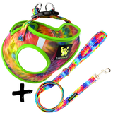 Step In Dog Harness & Leash Set - For Teacup & Small Dogs