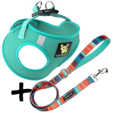 Step In Dog Harness & Leash Set - For Teacup & Small Dogs