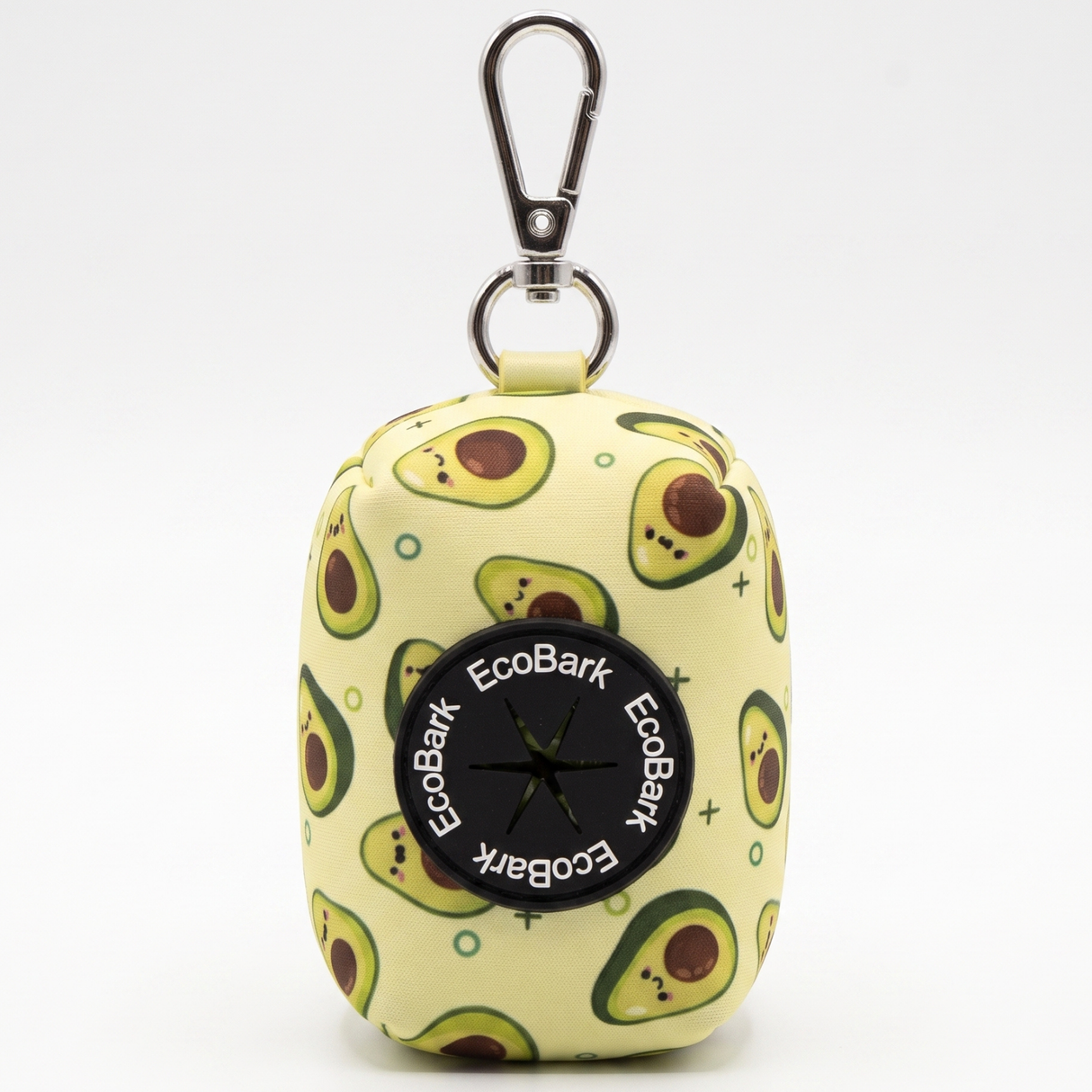 EcoBark Dog Poop Bag Dispensers | Cute Clip-On Waste Bag Holders/ Avocado