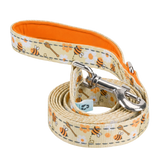 Bee Dog Leash - Comfort Grip Padded Leash - 6ft Dog Leash for Small and Medium Dogs EcoBark Pet Supplies