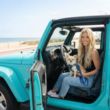 EcoBark Step In Dog Harness - XXXS to Small Breeds- Reflective Soft Mesh Harness for Teacup, Small Dogs and Puppies / Bright Blue Sport