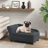 Pet Sofa Bed Couch with Storage, Pet Sofa for Small Dogs (Dark Gray)