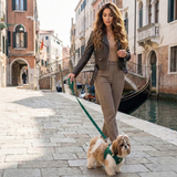 EcoBark Forest Green Dog Leash- Padded Comfort Grip Leash - 4ft, 5ft, and 6ft Leash for Small and Medium Dogs