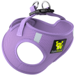 Lavender EcoBark Mesh Step-In Dog Harness with Reflective Strips and Soft Breathable Mesh for Small Dogs and Puppies