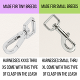 Step In Dog Harness & Leash Set - For Teacup & Small Dogs