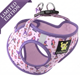 Mermaid Dog Harness - Teacup & Small Breeds- Step-In Reflective Soft Harness for Teacup, Small Dogs and Puppies / Mermaid Tail