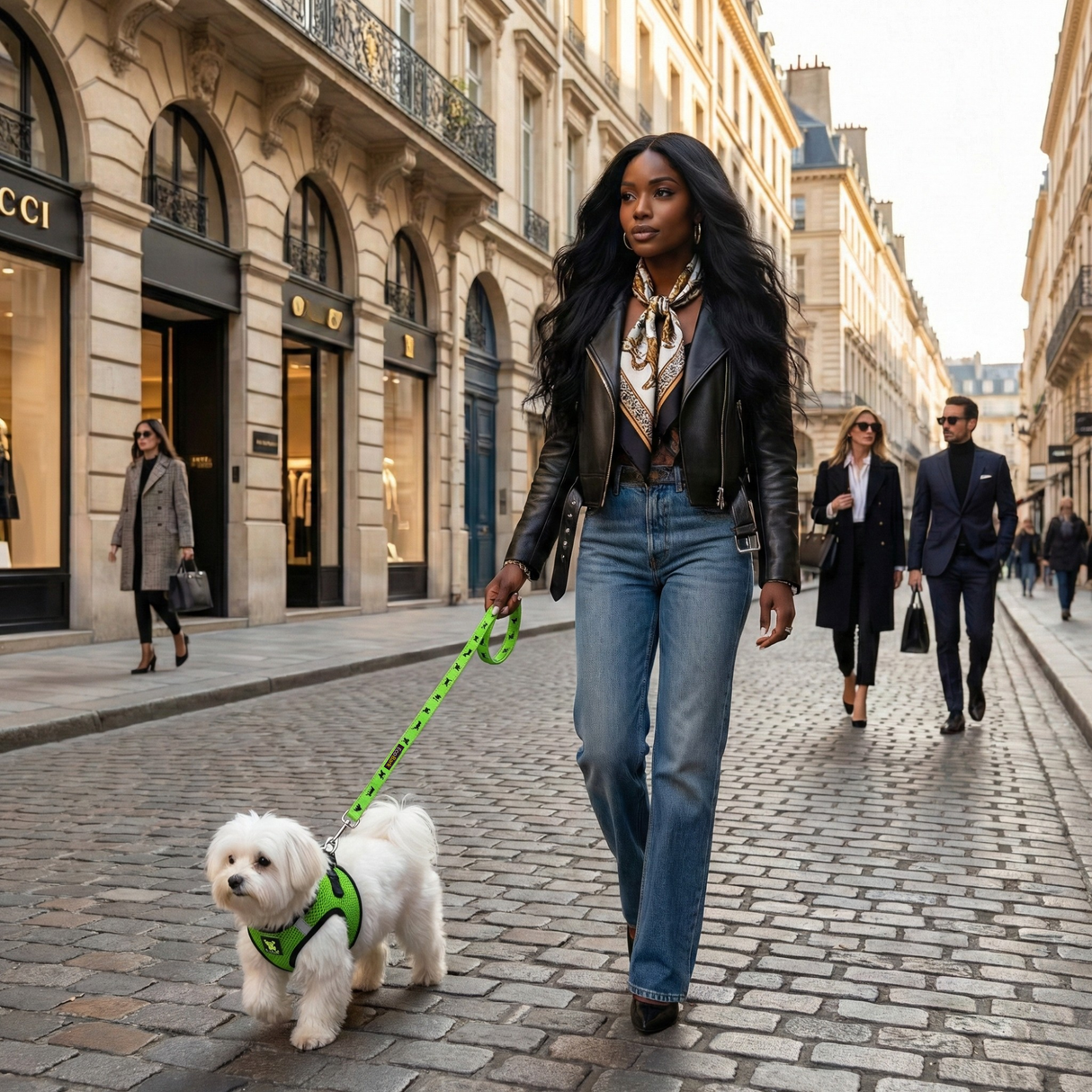 EcoBark Step In Dog Harness - XXXS to Small Breeds- Reflective Soft Mesh Harness for Teacup, Small Dogs and Puppies / Neon Green Sport